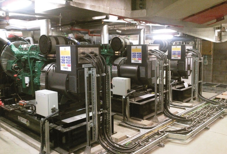 Standby Generator Installation at Major Department Store The