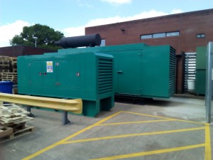 back-up generator upgrade 700kVA 200kVA
