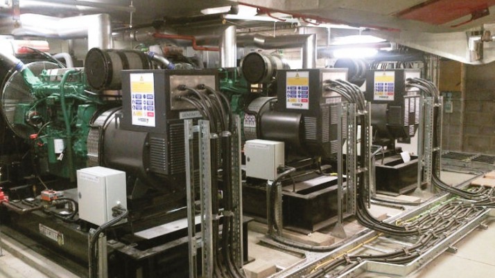 Standby Generator Installation at Major Department Store