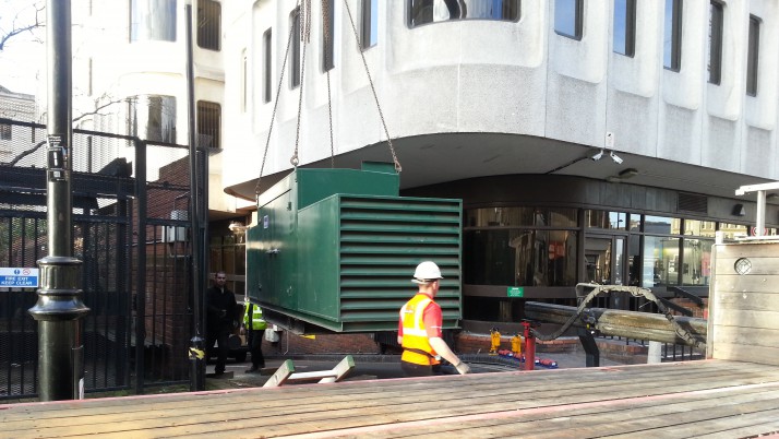 Generator Upgrade for London Town Hall